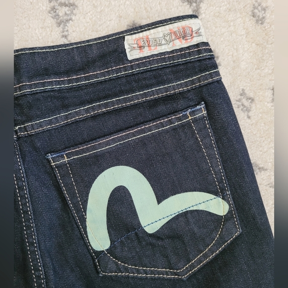 EVISU X PUMA Collab True Love Never Dies Jeans - Picture 2 of 8